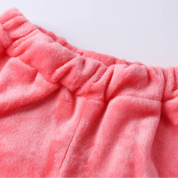 Naisten Lounge Pyjamasetti Hupparit Sleepwear set Red 2XL