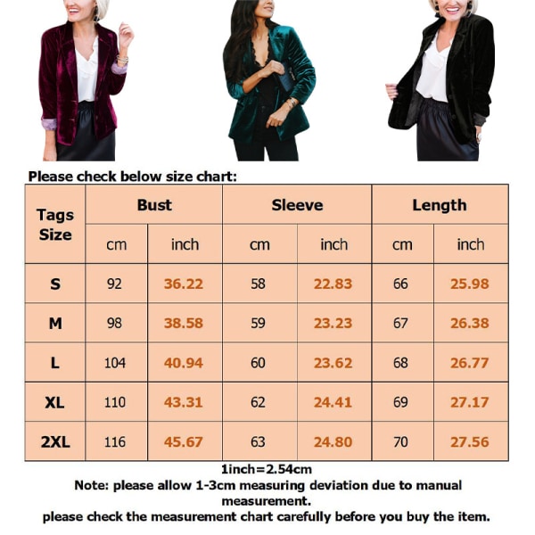 Naisten yksiväriset rintamerkit Business takit, yksiriviset ulkovaatteet Svart L