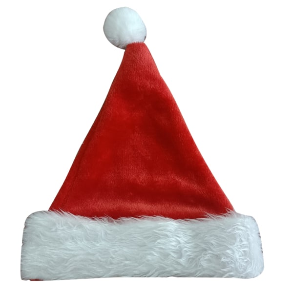 Kvinder Mænd Børn Langærmet elastisk talje Elgtrykt nattøj Röd Christmas Hat Adult
