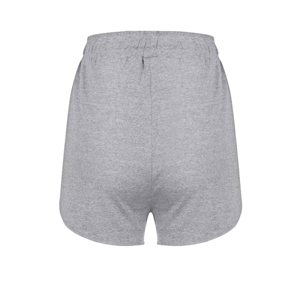 Kvinnor med hög midja underkläder volangshorts Grey 2XL