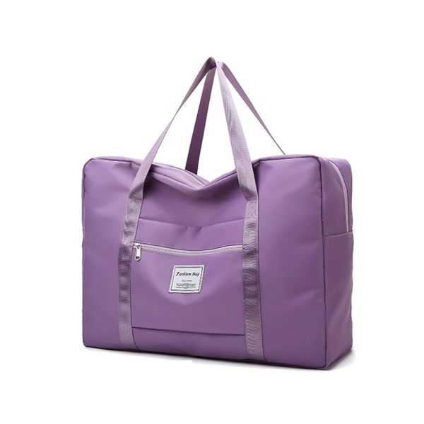 Resehandväska med stor kapacitet vattentät sportgymnastikväska violett XL