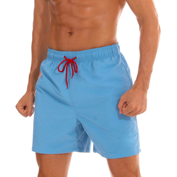 Herr Dragsko Beachshorts Bräda Simbyxor badbyxor Light Blue,4XL 3XL