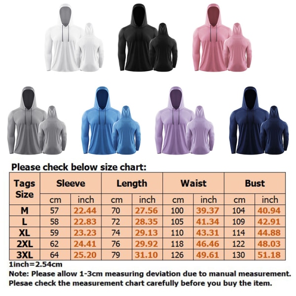 Langærmet hættetrøje til mænd, afslappet hurtigtørrende bluse Gray 3XL