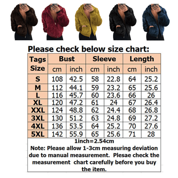 Naisten huppari Fleece-takki Pörröinen hupullinen lämmin takki Dark Brown,XL