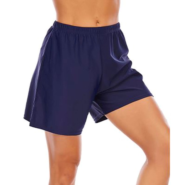 Naisten Boyshorts Swim Boxer Shortsit Bikini Bottoms Boardshortsit Blue,4XL