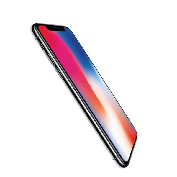 Apple iPhone X 64GB Silver Olåst Smartphone (Renoverad) Silver