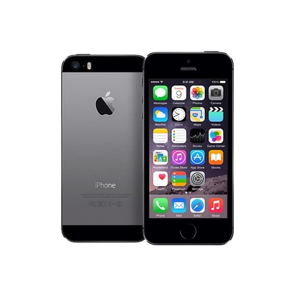 Apple iPhone 5s 64GB (Rymdgrå) - Utmärkt renoverad - Perfekt budgettelefon