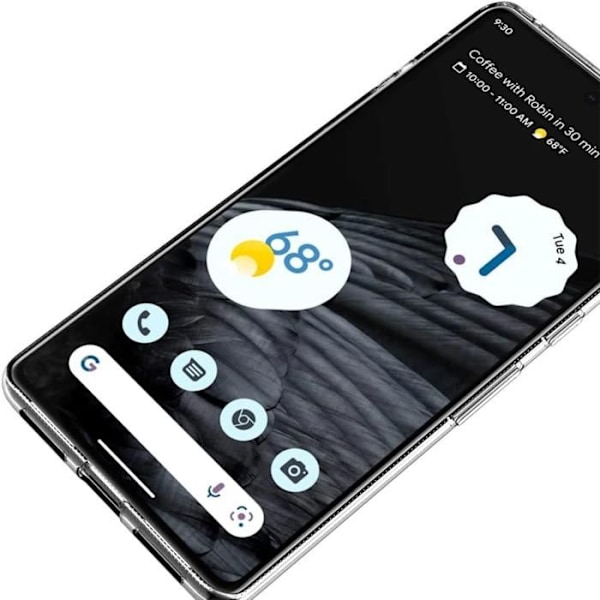 Coque Google Pixel 7 PRO: kaksi ultraohutta, vettä hylkivää hydrogeelisuojakalvoa Phonillico® Transparent