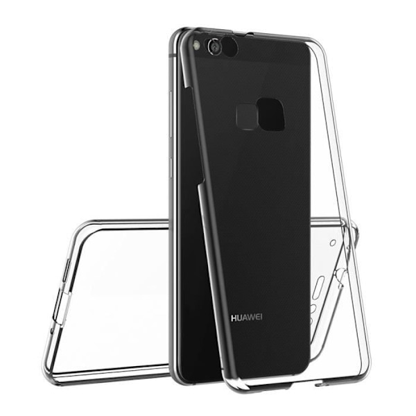Huawei P10 LITE-skal - Helkroppstransparent TPU-gelskydd Framsida Baksida Skydd Mjukt Silikon Phonillico® Transparent