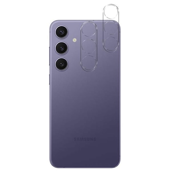 Suojakuva - Phonillico® - Samsung Galaxy S24 PLUS - 2-pack - Karkaistu lasi - Naarmunkestävä Transparent