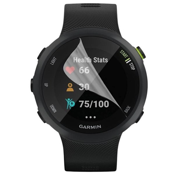 Skyddsskärm för Garmin Forerunner 45s [Pack 6] Plastfilm Skyddande Extremt Tunn Phonillico Transparent