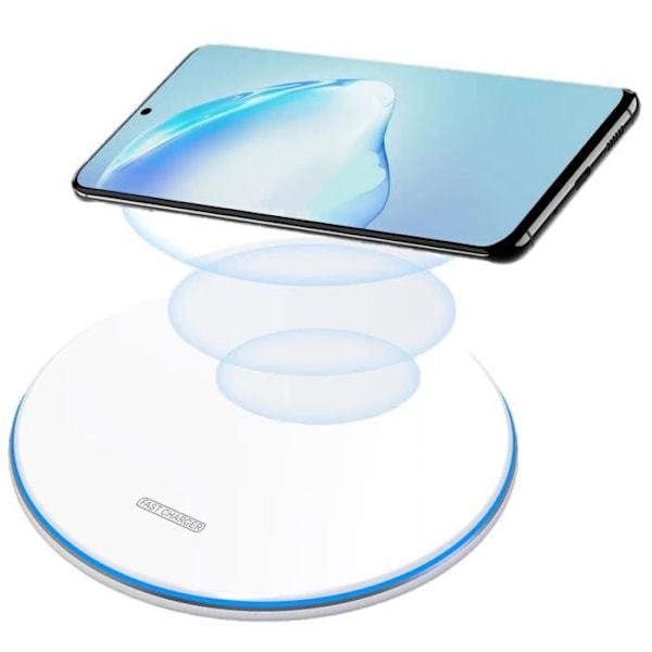 Mustaa Induktiolaturia [Yhteensopiva Xiaomi MIX3 - MI MIX 2S] Langaton Nopea Lataus Qi Wireless Power -järjestelmä
