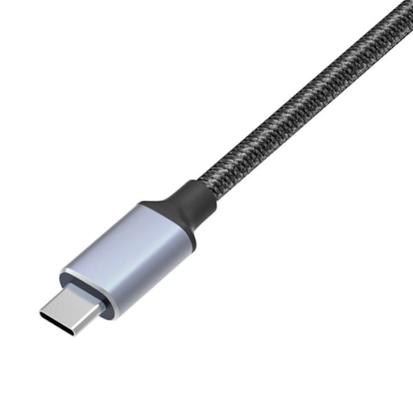 USB-C till Micro USB 3.0 kabel 1 meter för extern hårddisk kamera dator Svart
