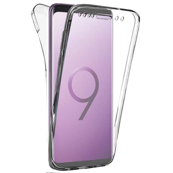 Coque til Galaxy S9 PLUS - Transparent TPU Hel Silikone Phonillico® Transparent
