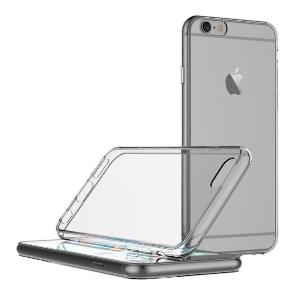 Coque - Phonillico® - iPhone 6 - 6S - Mjuk Silikon - Ultra Slim - Transparent Transparent