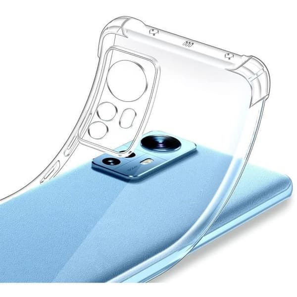 Coque til Xiaomi 12 LITE - Stødabsorberende Beskyttelse TPU Blød Transparent Phonillico® Transparent