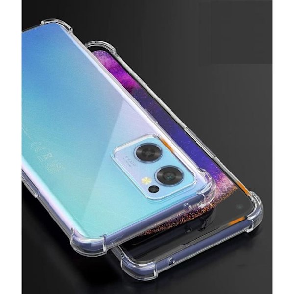 Fodral till Oppo Find X5 LITE - Stötsäkert skydd Mjukt silikon Transparent Phonillico® Transparent
