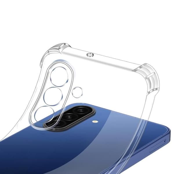 Coque til Samsung Galaxy A17 5G - Stødabsorberende Beskyttelse TPU Blød Transparent Phonillico® Transparent