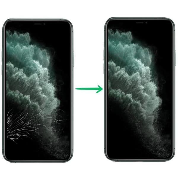 Erstatnings LCD-skærm til iPhone 11 PRO – Samlet berøringsglas Phonillico®