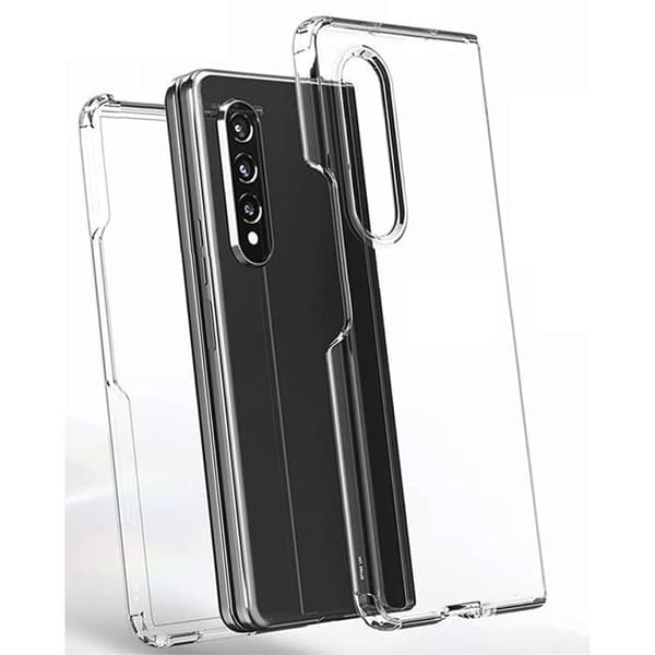 Coque til Samsung Z FOLD 4 - Stødabsorberende Beskyttelse Silikone Blød Transparent Phonillico® Transparent