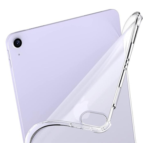 Skydd för iPad Air 13 tum M2 2024 - Phonillico® - Stötabsorberande - Mjuk TPU - Transparent - Unisex Transparent