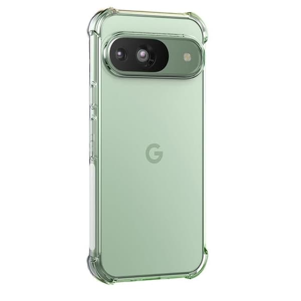 Coque til Google Pixel 9 / Pixel 9 Pro - Stødabsorberende Beskyttelse TPU Blød Transparent Phonillico® Transparent