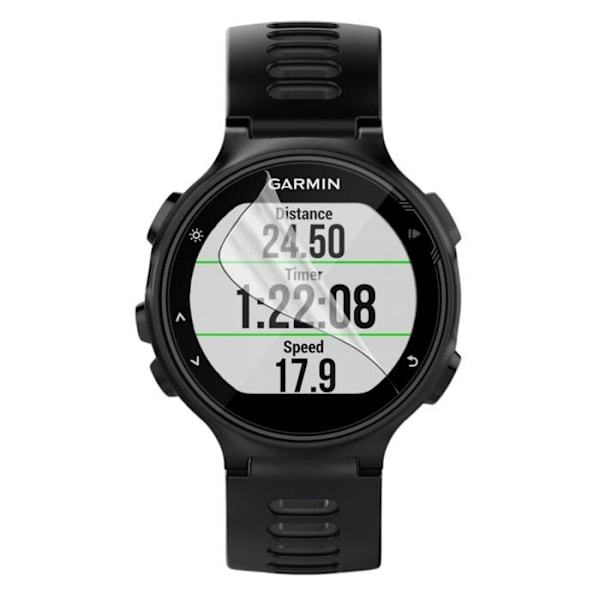 Skydd för skärm till Garmin Forerunner 735XT [Pack 6] Resistenta ultratunna plastskydd Phonillico Transparent