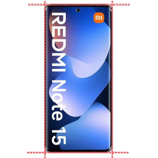 Härdat glas för Xiaomi Redmi Note 15 5G och kameraskydd [Pack 2] skyddsglas Phonillico® Transparent