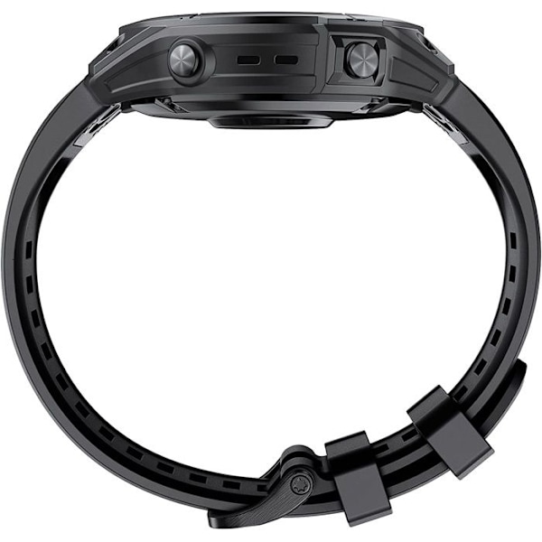 Armbånd til Garmin Fenix 5 / Fenix 5 Plus / Descent G1 / Descent G1 Solar - Sort Silikone 22mm QuickFit Phonillico® Svart