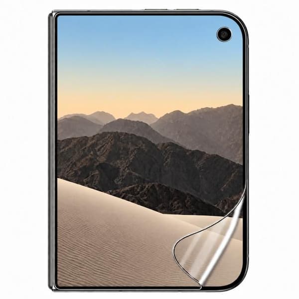 Cover med magnetisk cirkel til iPhone DUO og plastbeskyttelse til skærm Phonillico® Transparent