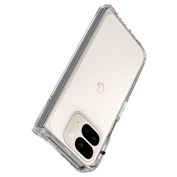 Kansi Google Pixel 9 Pro Fold - Iskunkestävä, kova, läpinäkyvä suoja Phonillico® Transparent