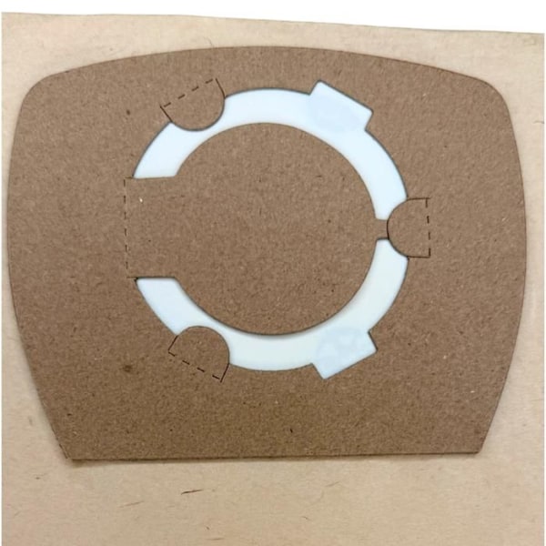 Säckdammsugare - Deltafox - DC-WDE 1420-S P - 10-pack - Kompatibel - Blandad