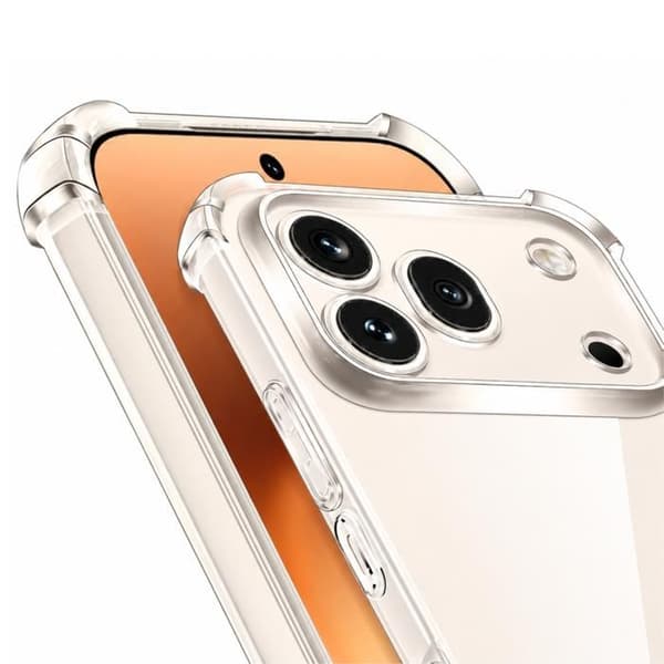 Skyddsfodral för Honor 600 Pro 5G - Stötsäker Transparent TPU-skydd Phonillico® Transparent