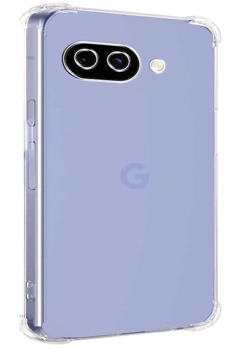 Coque för Google Pixel 9a - Stötsäker TPU-skydd Transparent Phonillico® Transparent