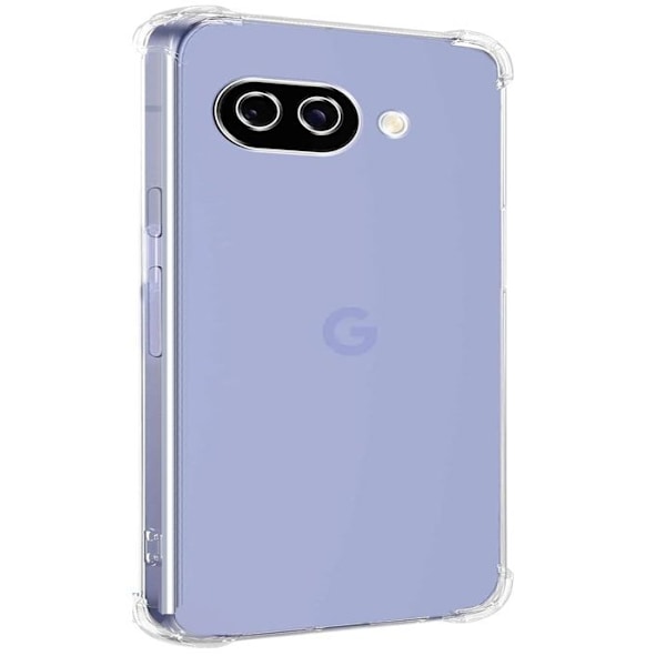 Fodral - Phonillico® - Google Pixel 9a - Stötsäker - Flexibel - Transparent Transparent