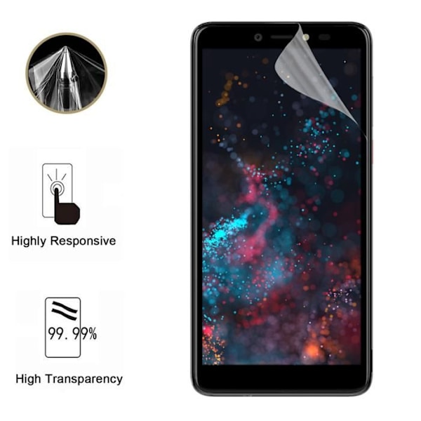 Skärmskydd - Phonillico - Altice S33 - Pack om 2 - Ultrathin - Rep-resistant Transparent