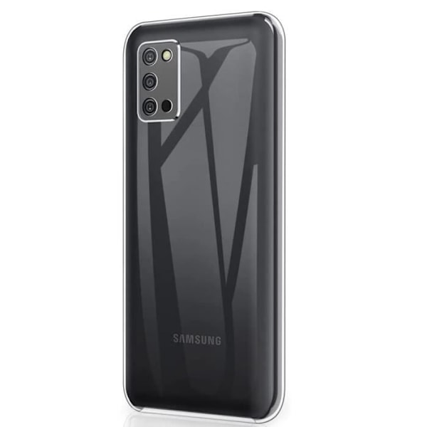 Coque för Samsung A03S - Fodral Etui 360 Integrerat Transparent 2 Delar Fram Bak Stapelbar Phonillico® Transparent