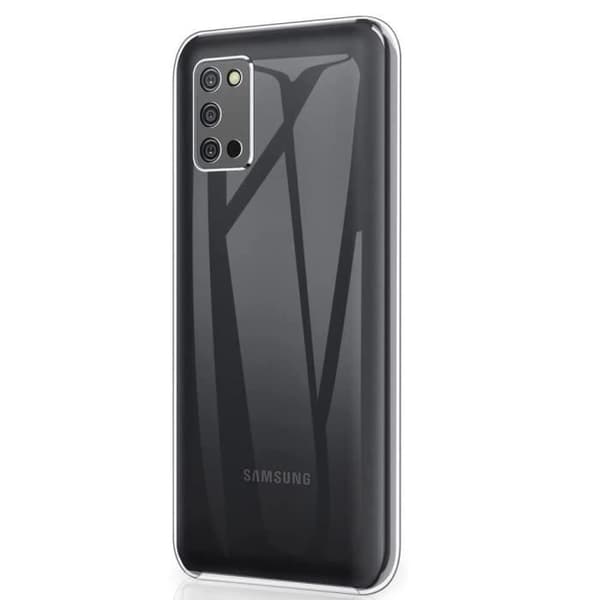 Coque til Samsung A03S - Hætte Etui 360 Integreret Transparent 2 Dele Front Bag Emboitable Phonillico® Transparent