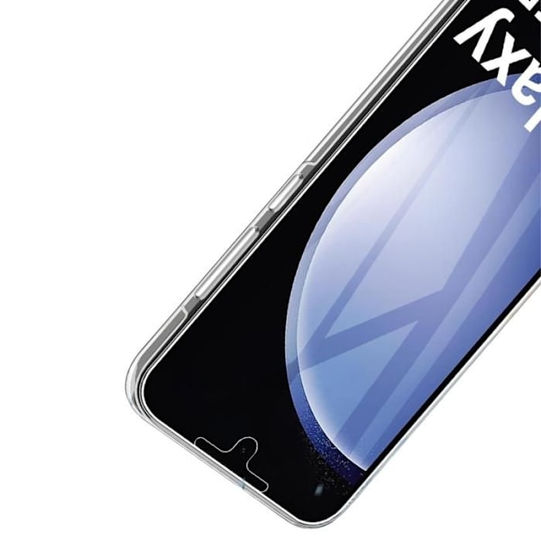 Fodral till Samsung Galaxy S23 FE - Phonillico - 360° Skal - Transparent - Enkel Installation - Smalt Transparent