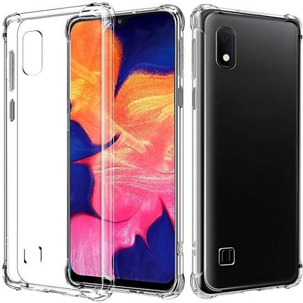 Coque Antichoc Silikone Transparent til Samsung Galaxy A10 [Phonillico®]