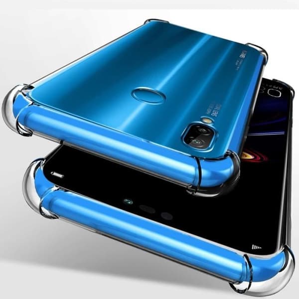 Coque Huawei P20 - Phonillico® - Transparent Silikon - Maximal skydd - Stötresistent Transparent