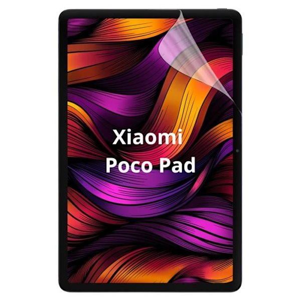 Näyttösuojus - Phonillico - Xiaomi Poco Pad - Pakkaus 2 - Kestävä - Ultra Ohut - Premium Muovi