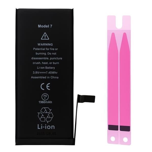 iPhone 7 - Vaihtobatteri 1960mAh litiumioni Phonillico®