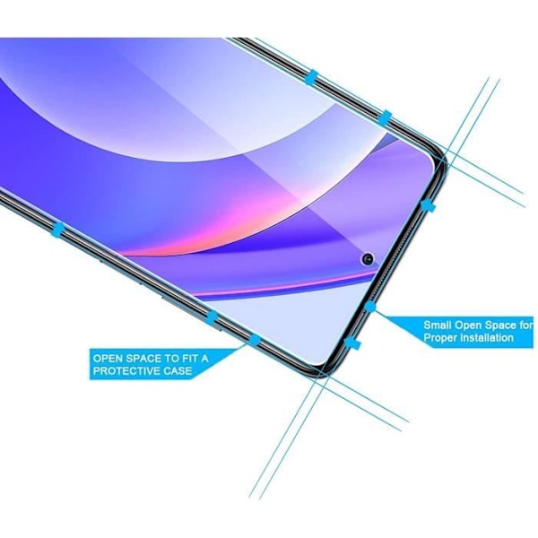 Hærdet Glas til Xiaomi MI 10T LITE 5G [Pakke 2] Beskyttelsesfilm til Skærm Phonillico®