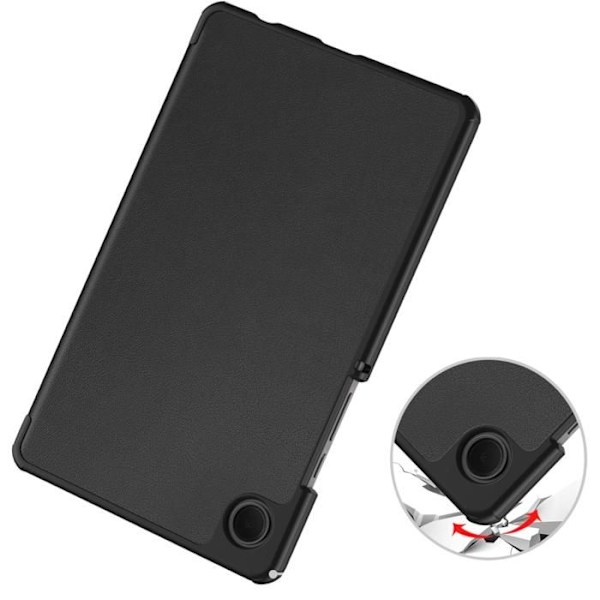 Coque - Phonillico - Samsung Galaxy Tab A9 PLUS 2023 - Musta - Täysi suojaus - Moniasentoa Svart