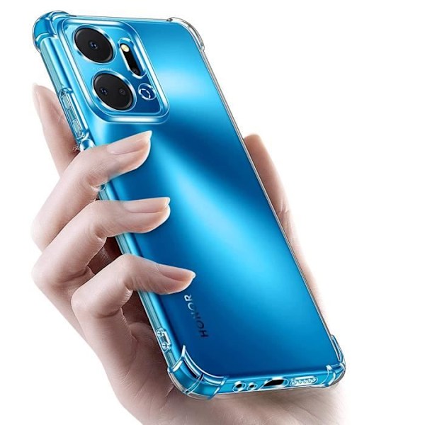 Fodral till Honor X7A - Stötsäkert skydd TPU Mjukt Transparent Phonillico®
