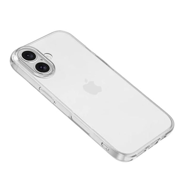 Coque TPU til iPhone 16 PLUS - Silikone Gel Transparent Blød Beskyttelse Ultra Tynd Phonillico® Transparent