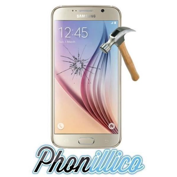 Karkaistu LASI Suojakalvo Samsung Galaxy S6:lle Transparent