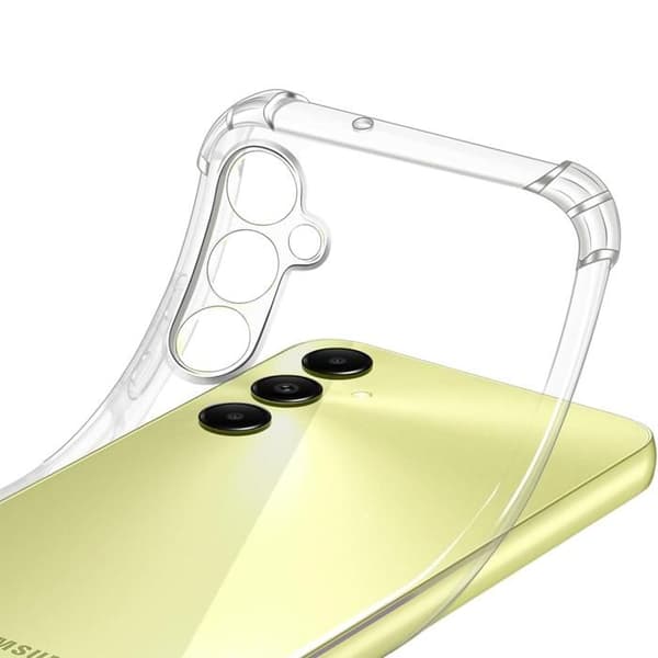 Coque til Samsung Galaxy A25 5G - Stødabsorberende TPU Blød Transparent Phonillico® Transparent
