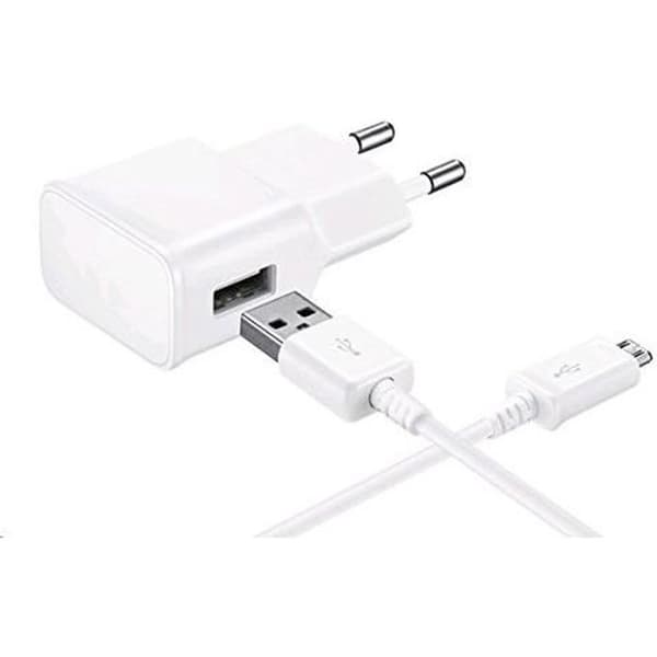 [Compatible Huawei Y5-Y6-Y7-2017-2018] Kabel USB 1 Meter + Vit Laddare [Phonillico®] Vit